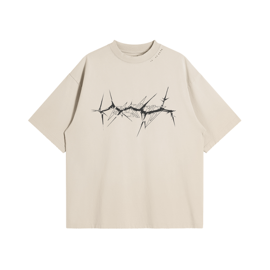 7th Ann Distressed T-shirt