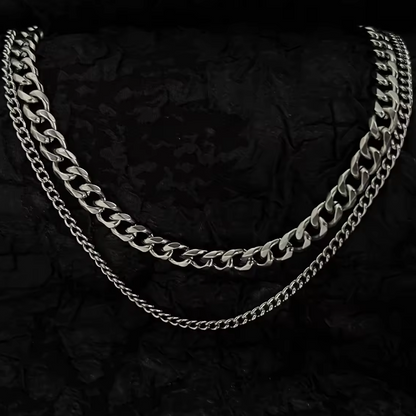 Double Link Necklace