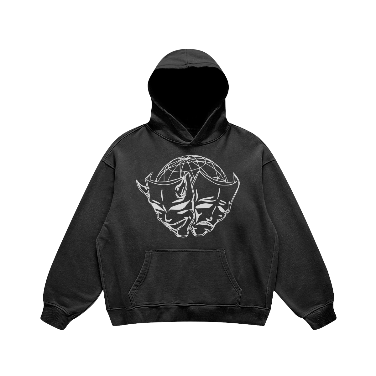 Masks Pullover Hoodie