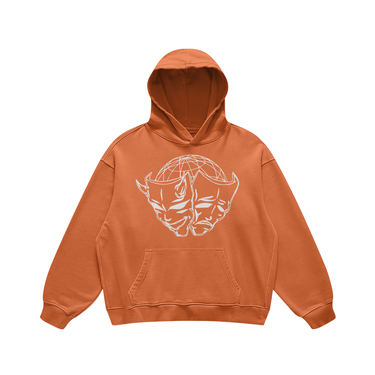 Masks Pullover Hoodie