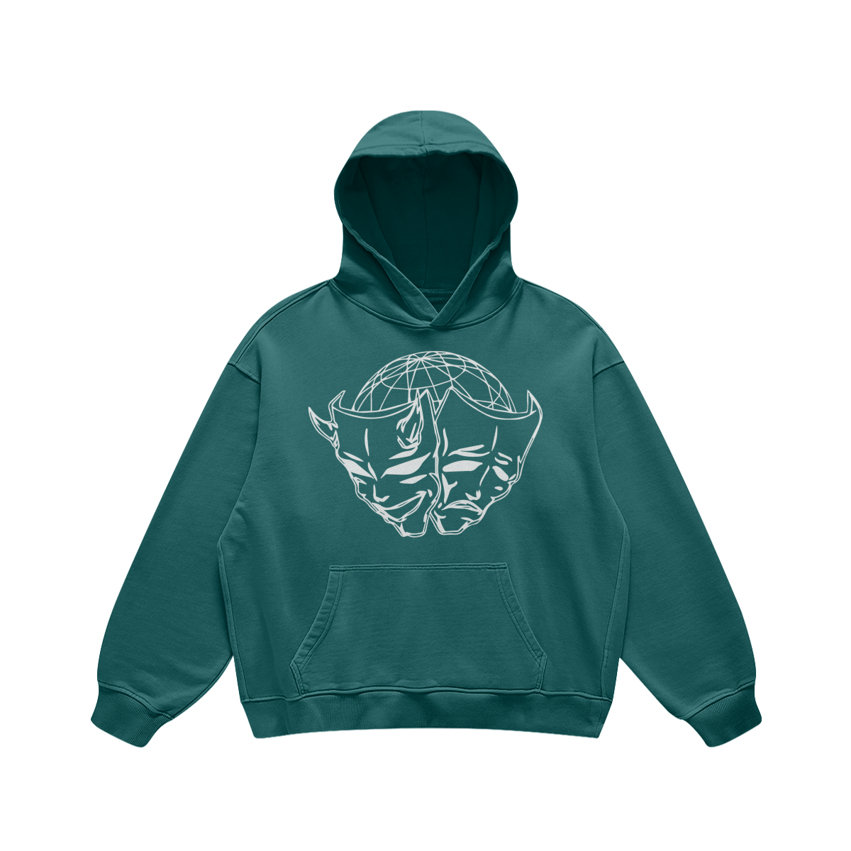 Masks Pullover Hoodie